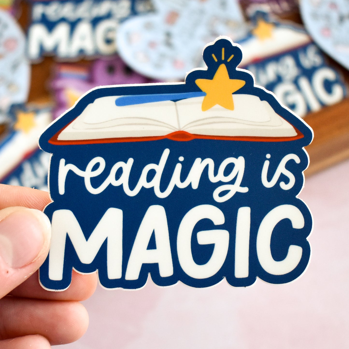 Reading is Magic Sticker