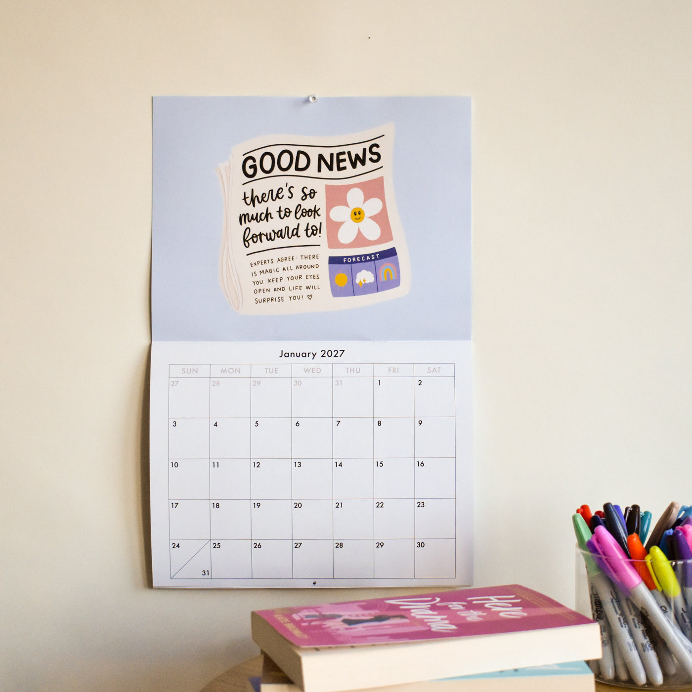 Encouragement 2027 Wall Calendar