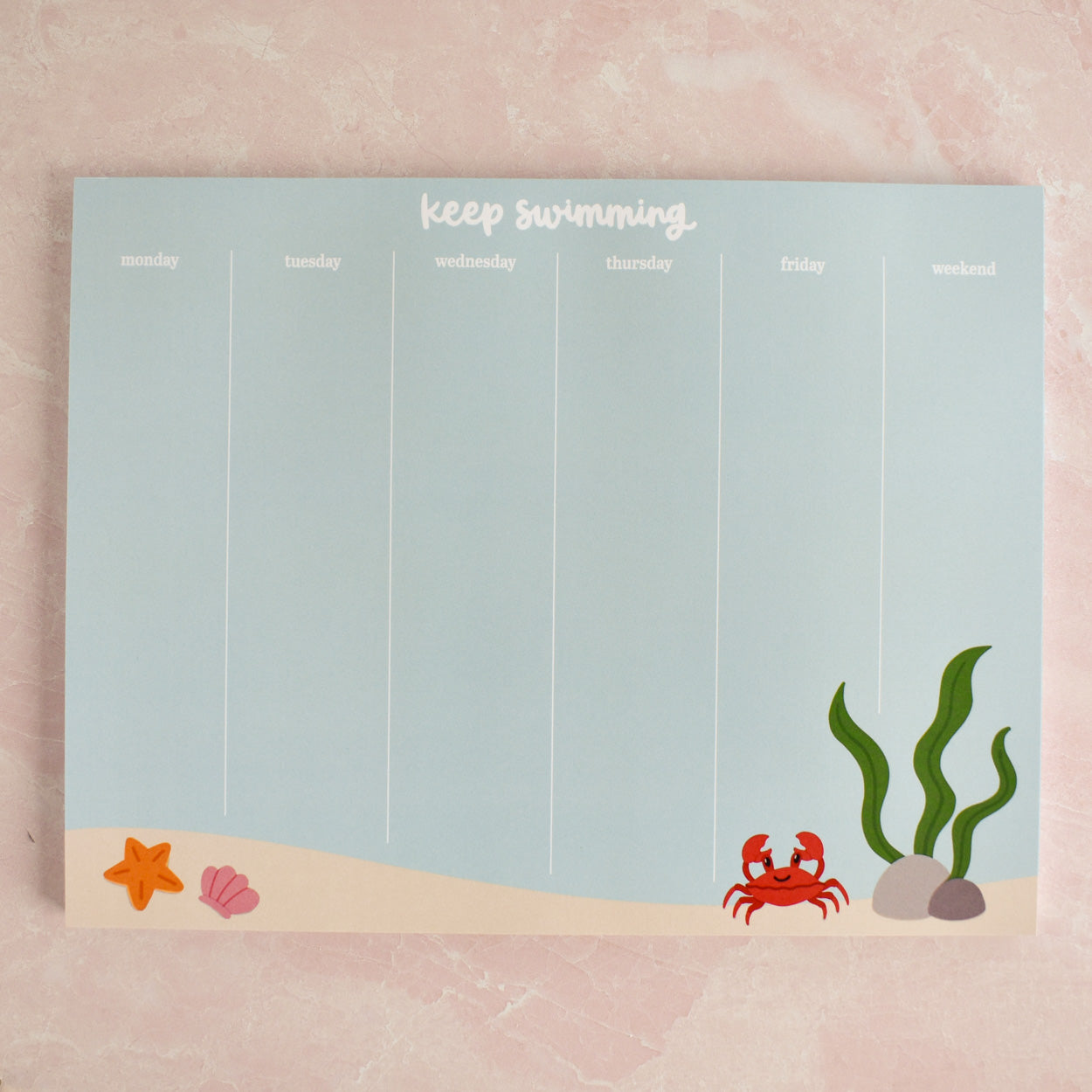 Keep Swimming Notepad