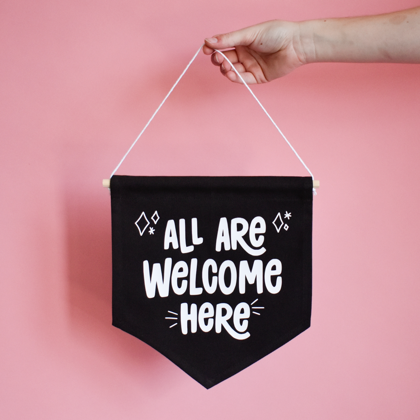 All Are Welcome Banner