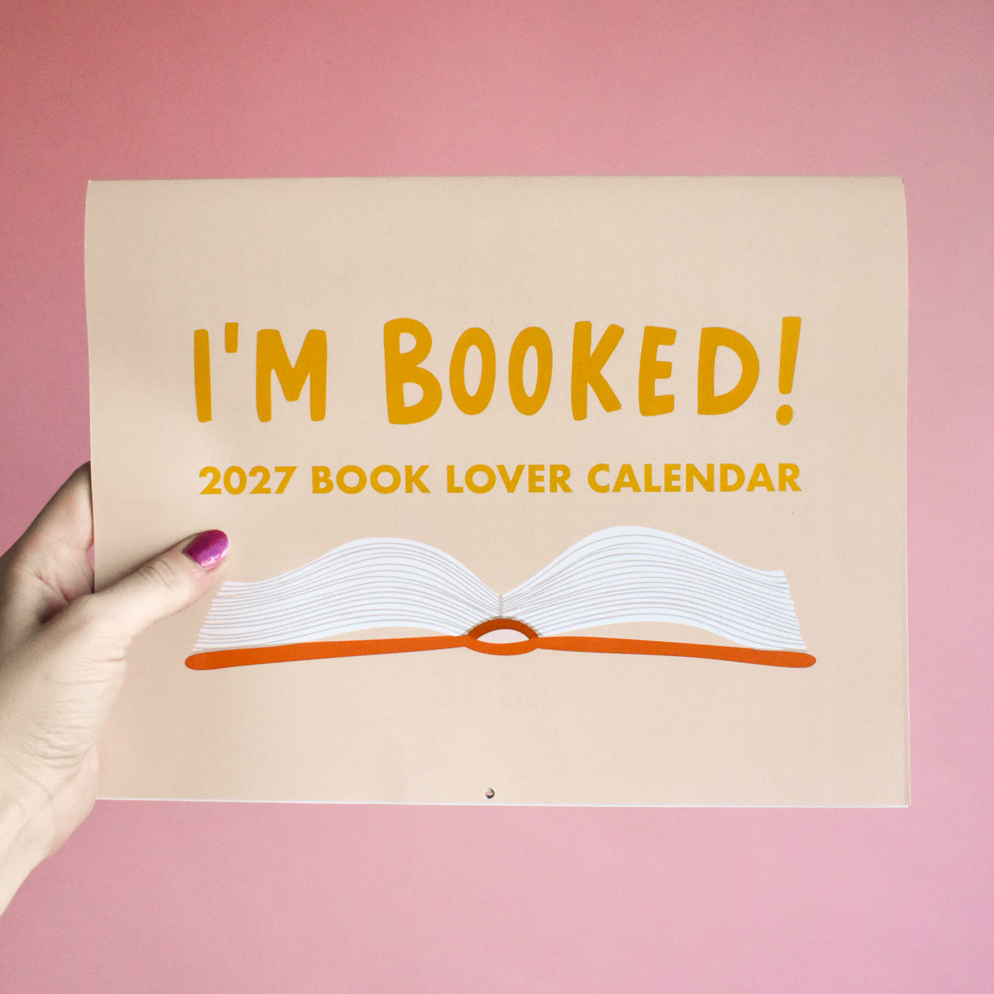 Book Lover 2027 Wall Calendar