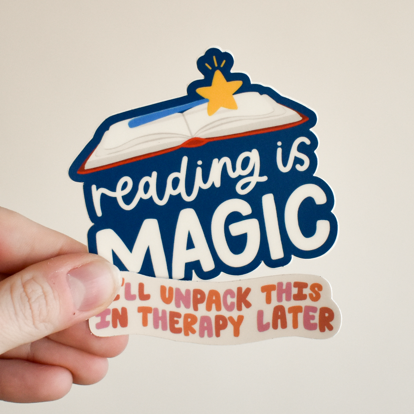 Reading is Magic Sticker