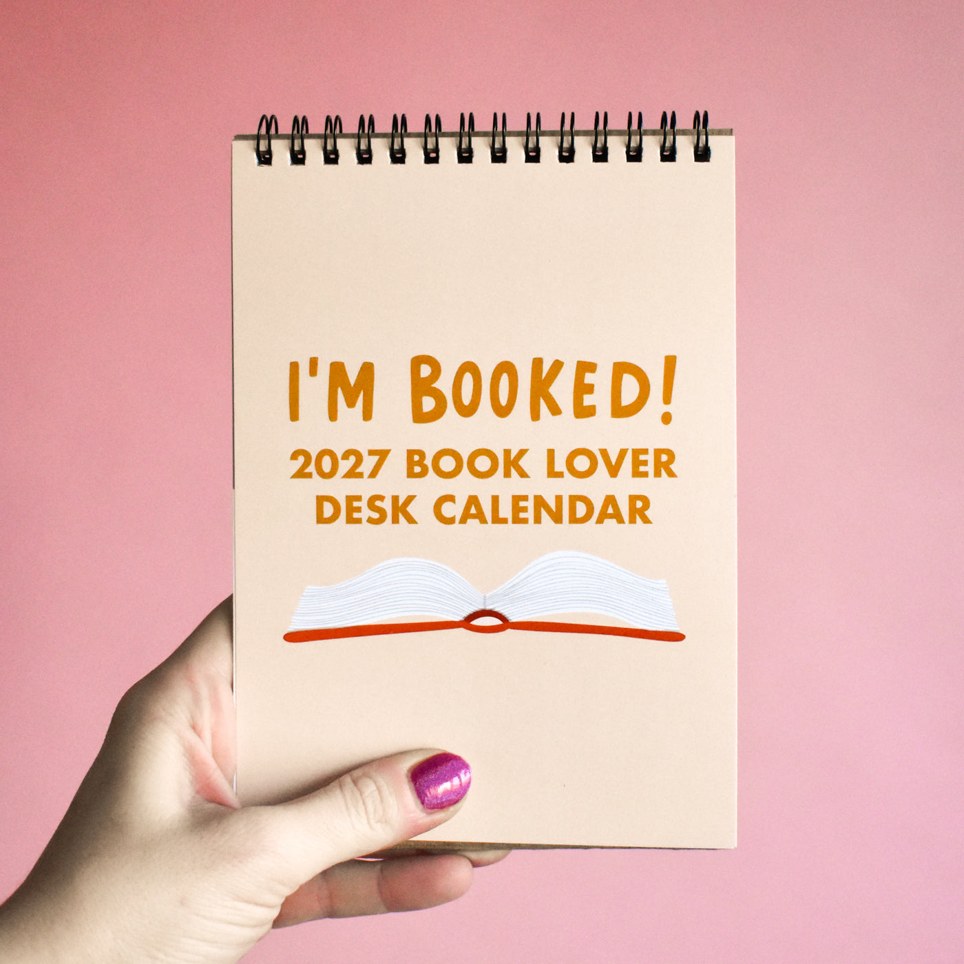 Book Lover 2027 Desk Calendar