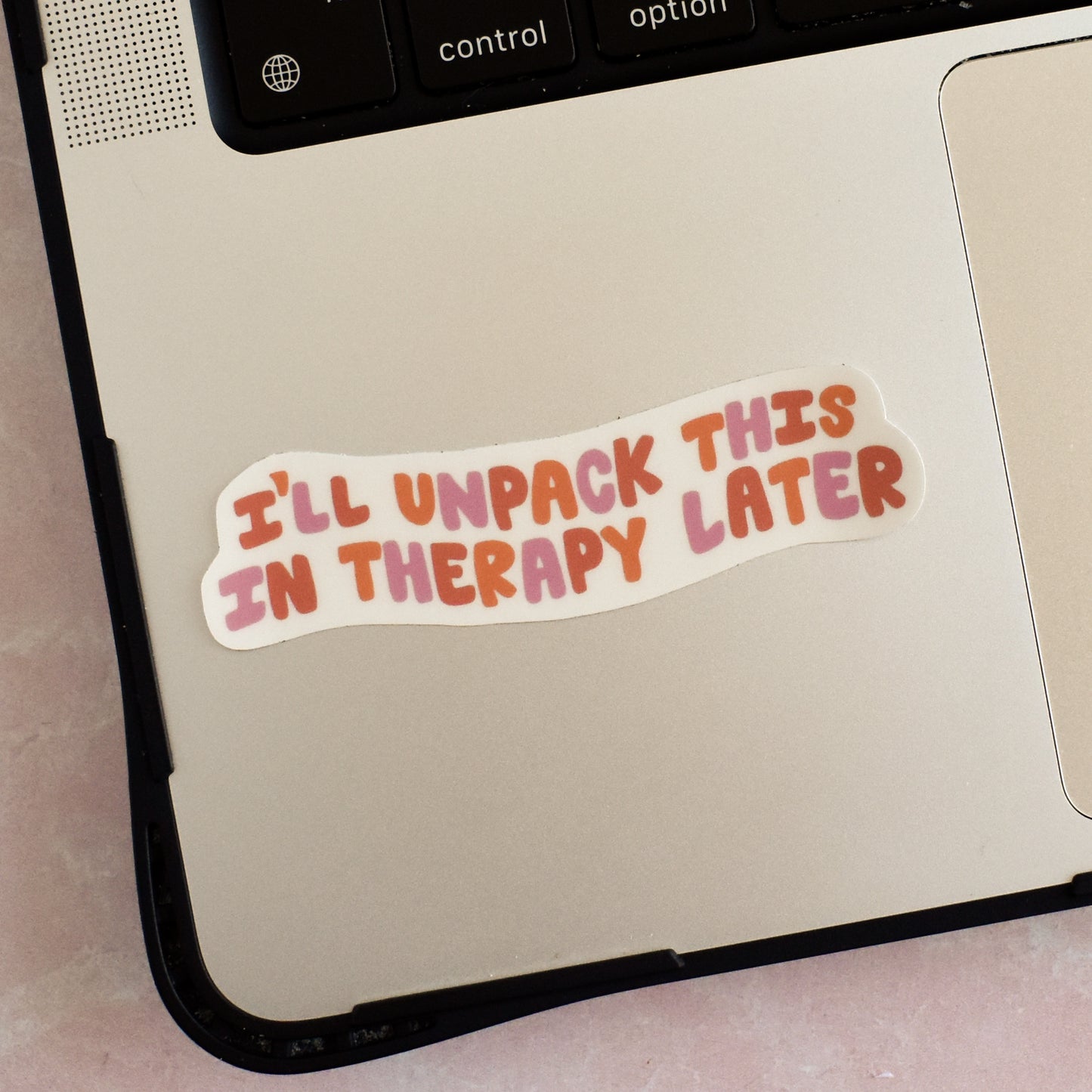 I'll Unpack This In Therapy Sticker