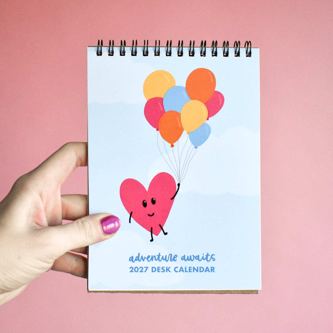 Adventure Awaits 2027 Desk Calendar