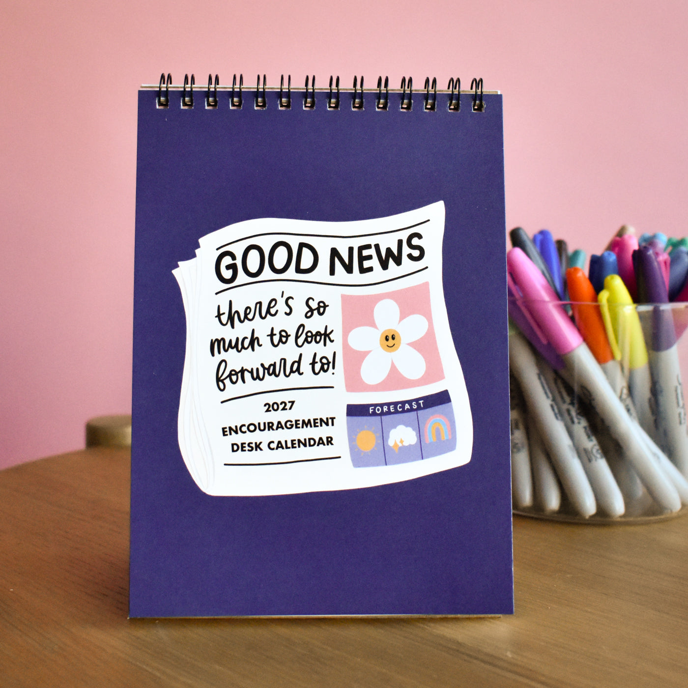 Encouragement 2027 Desk Calendar