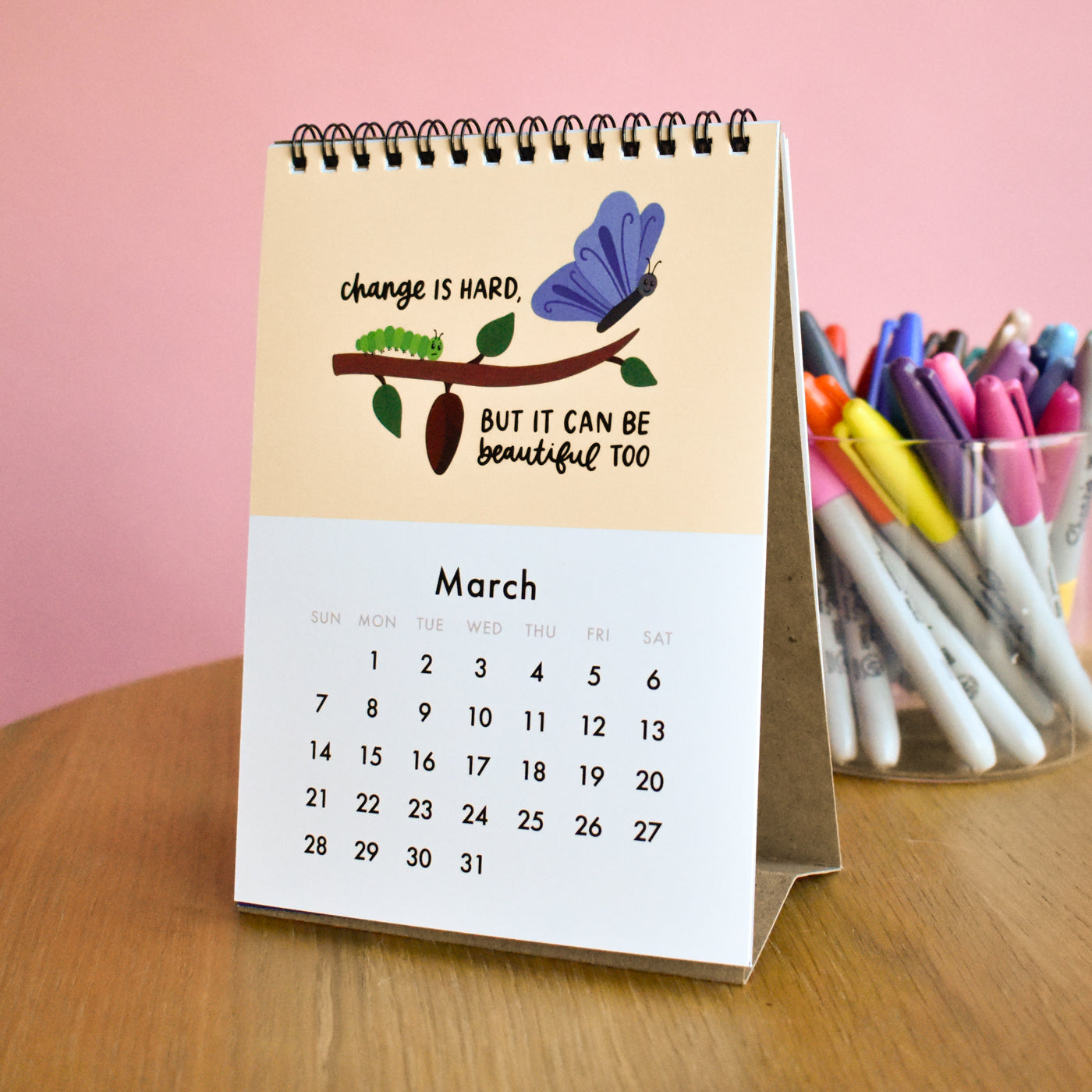 Encouragement 2027 Desk Calendar