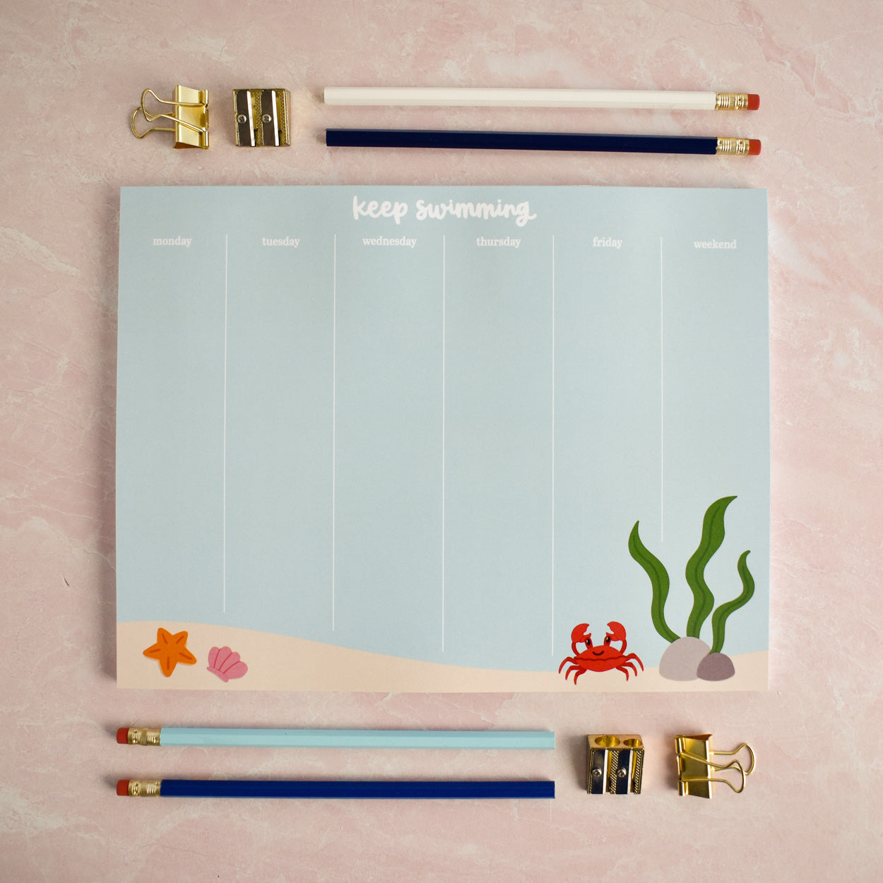 Keep Swimming Notepad