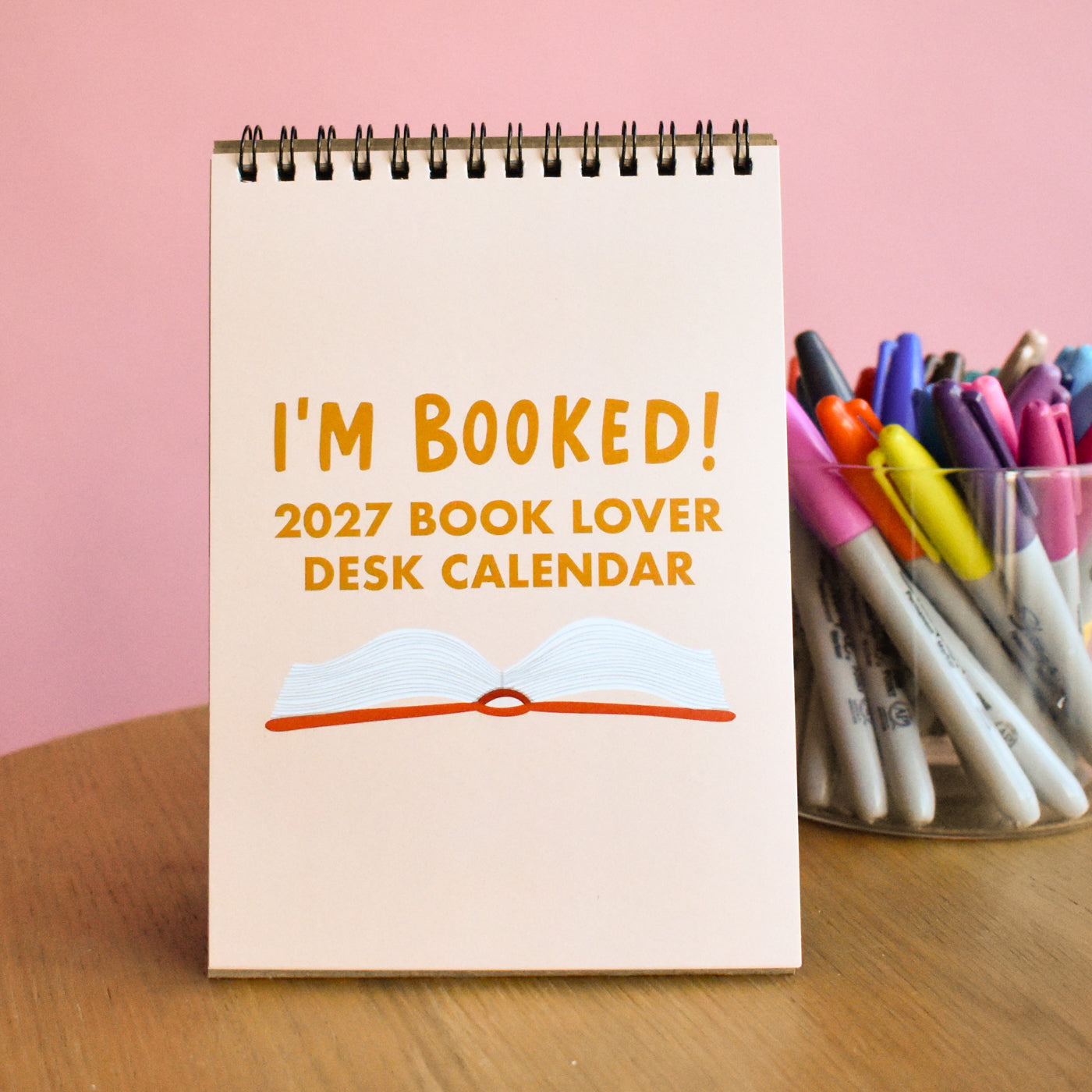 Book Lover 2027 Desk Calendar
