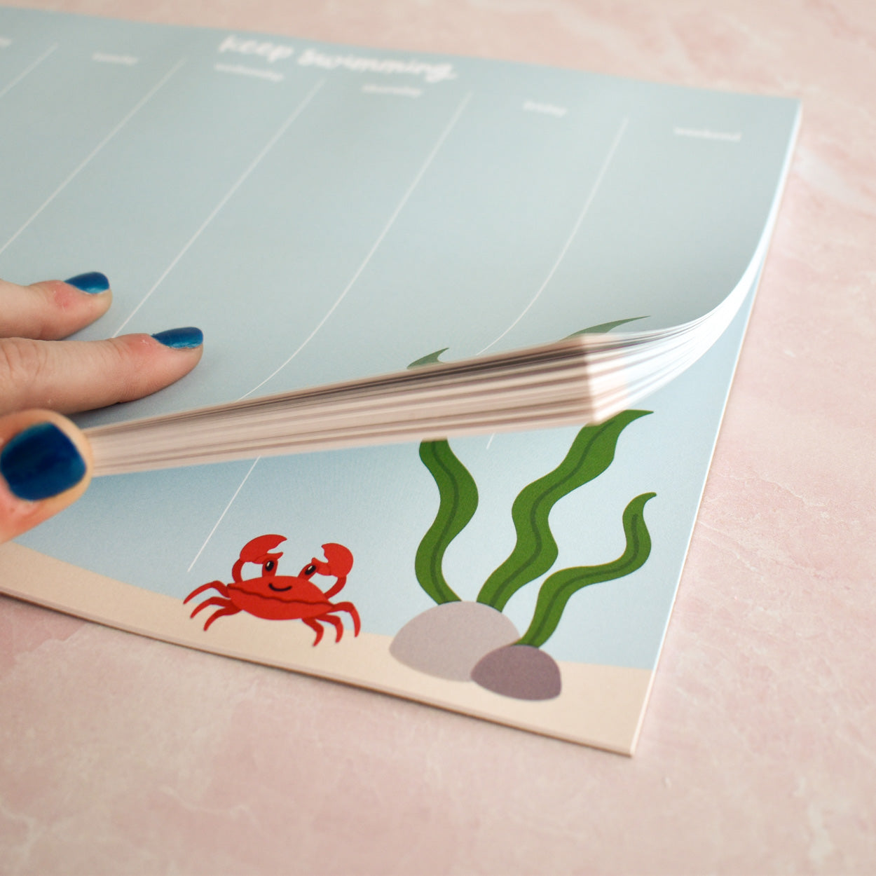 Keep Swimming Notepad
