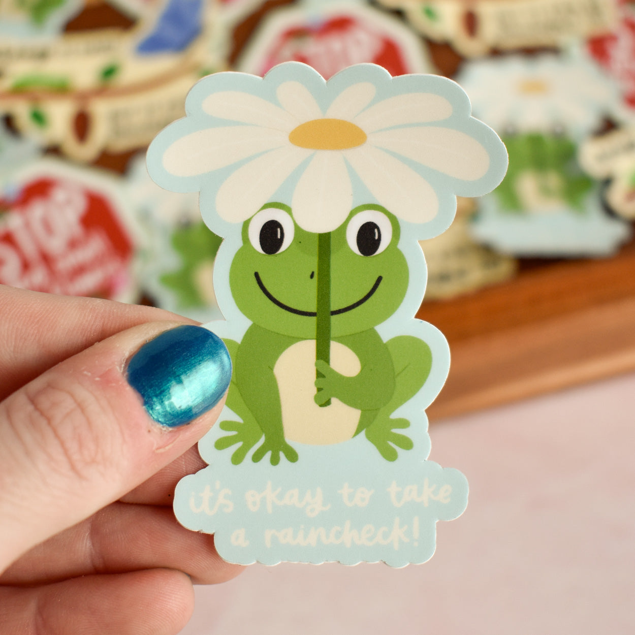 It's Okay To Take A Raincheck Sticker