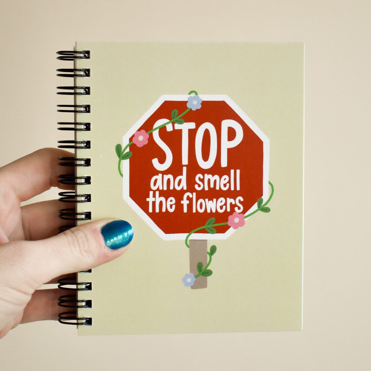 Stop And Smell The Flowers Gratitude Journal