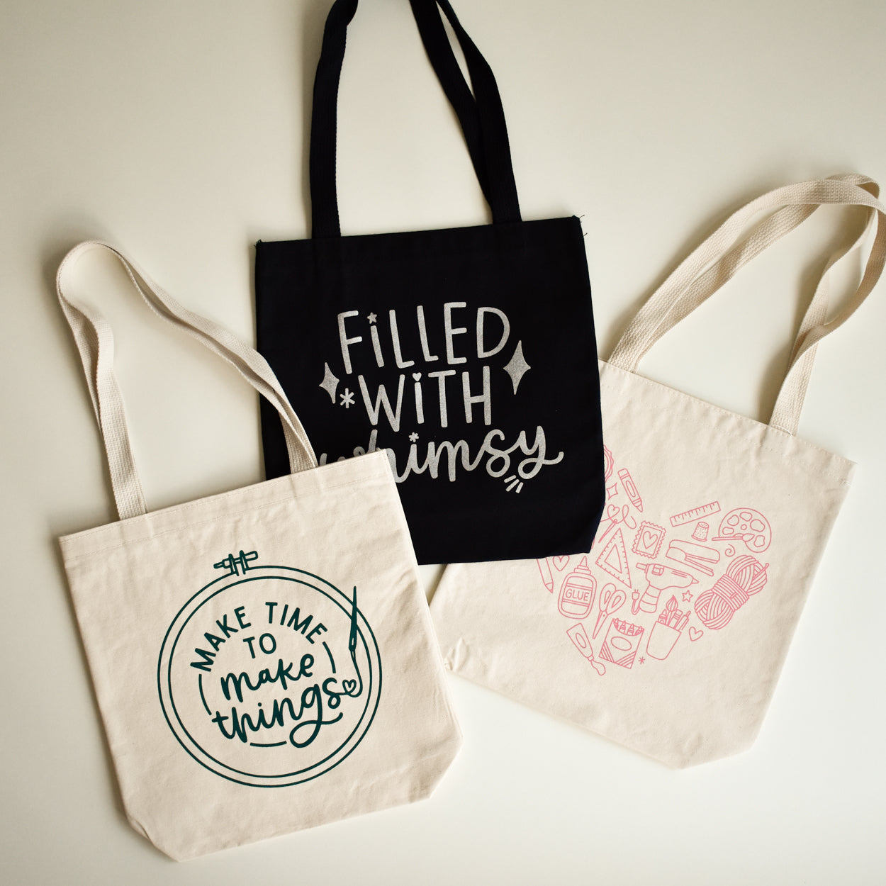 Make Time To Make Things Tote Bag