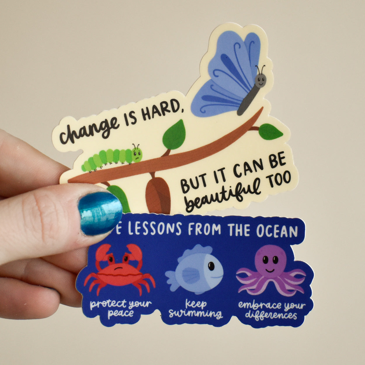 Change Is Hard Sticker