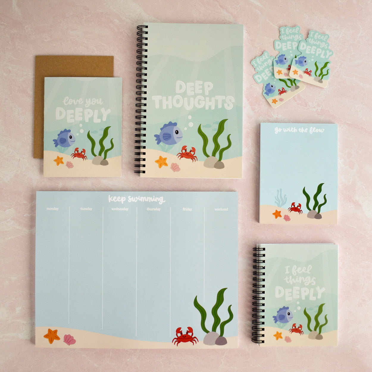 Go With The Flow Notepad