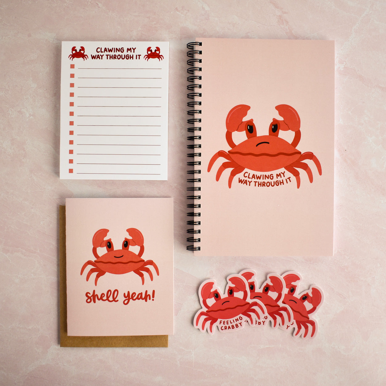 Clawing My Way Through It Notepad