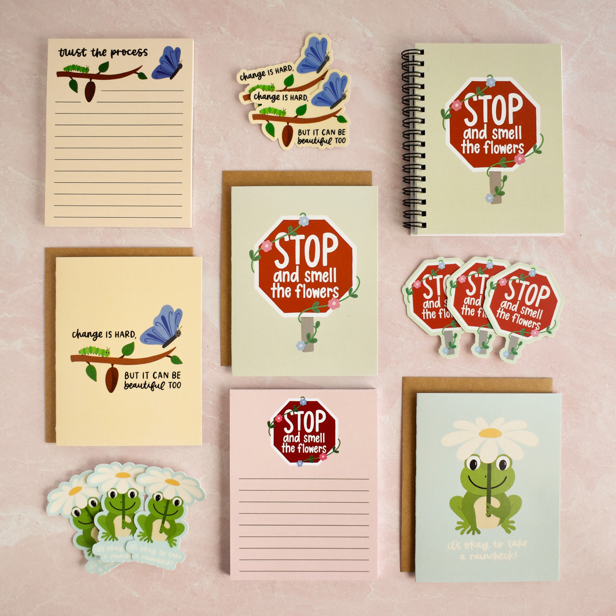 Trust The Process Notepad
