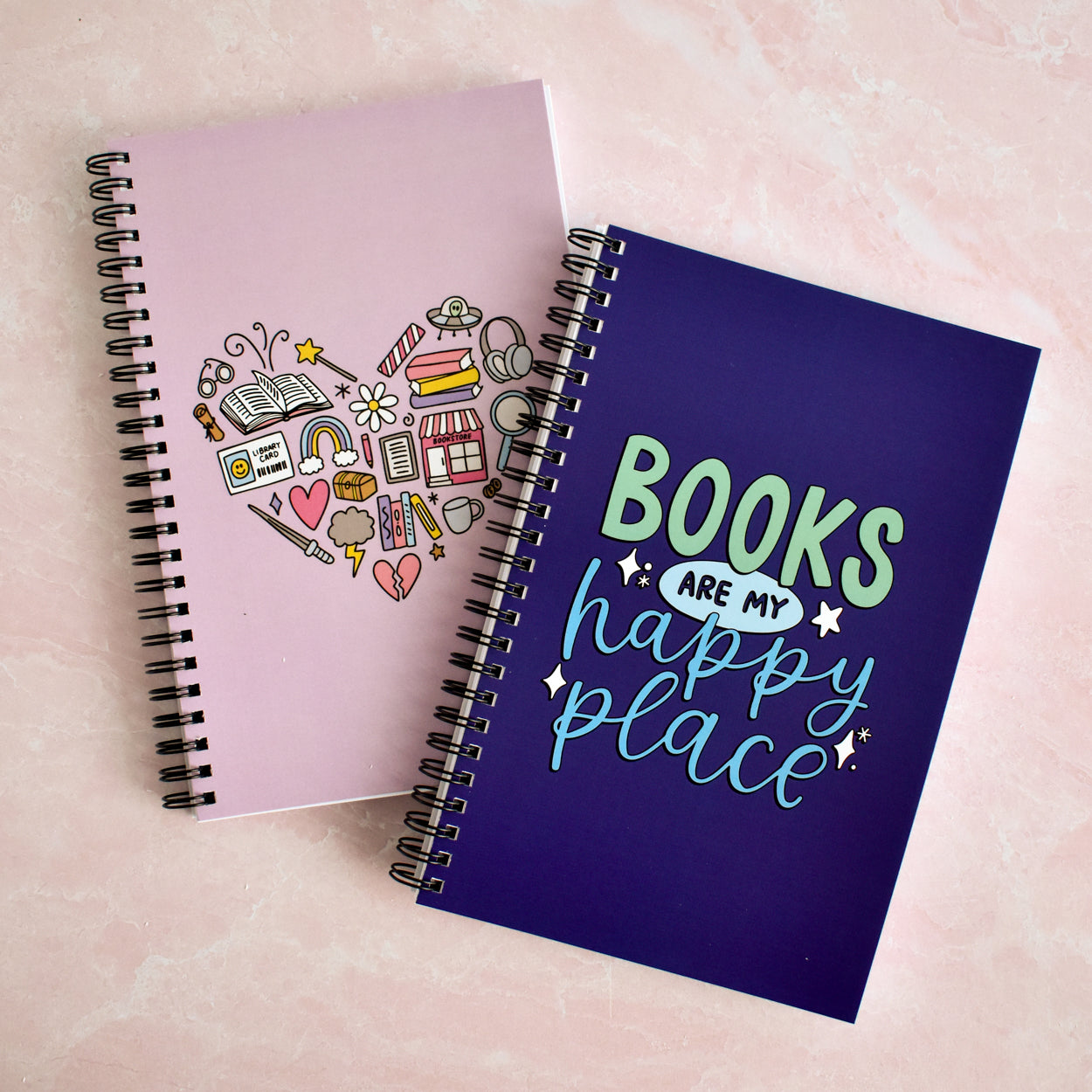 Books Are My Happy Place Reading Journal