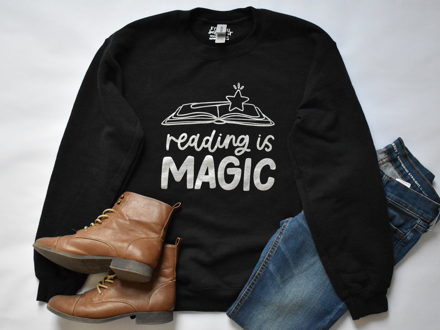 Load image into Gallery viewer, Reading Is Magic Sweatshirt
