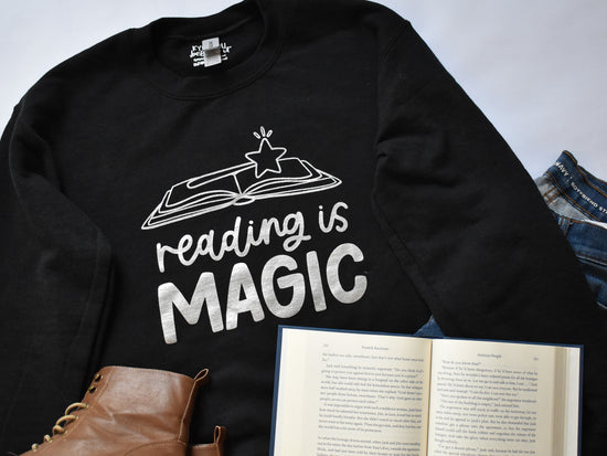 Load image into Gallery viewer, Reading Is Magic Sweatshirt
