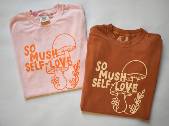 So Mush Self-Love Tee (Pink & Orange)