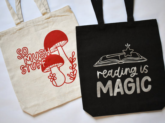 Load image into Gallery viewer, Reading Is Magic Tote Bag
