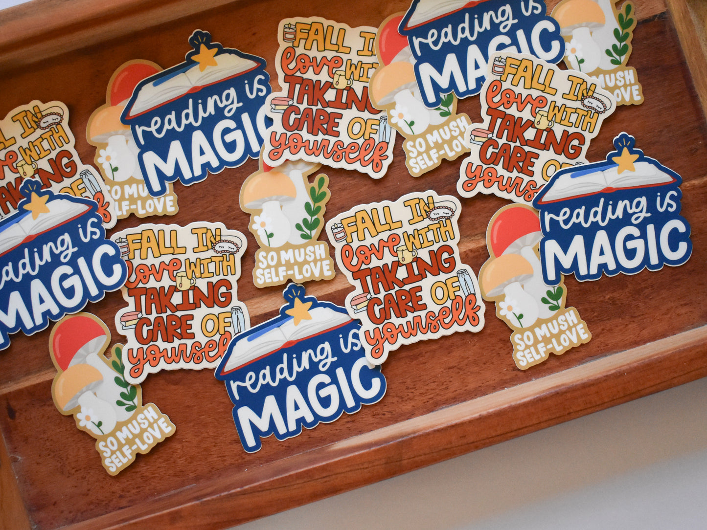 Reading is Magic Sticker | Cute Fantasy Sticker for Kindles ...