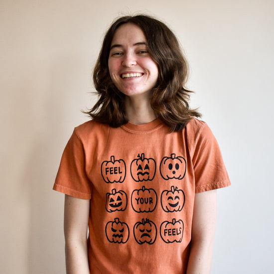 Feel Your Feels Jack-O-Lantern Tee