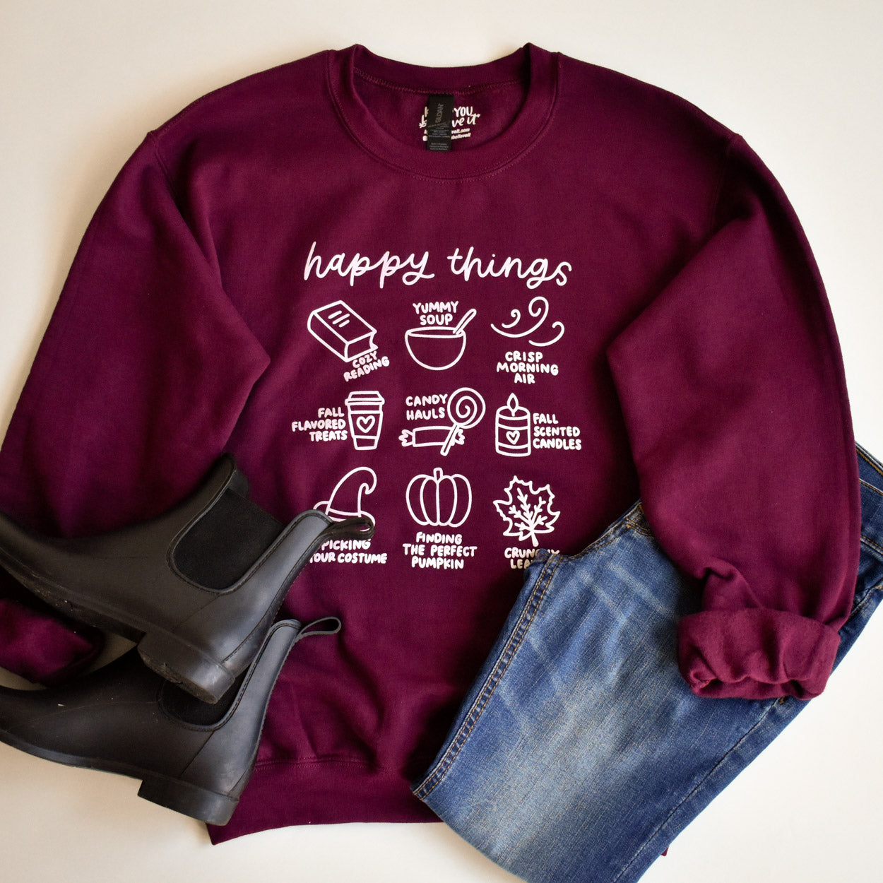 Fall Happy Things Sweatshirt
