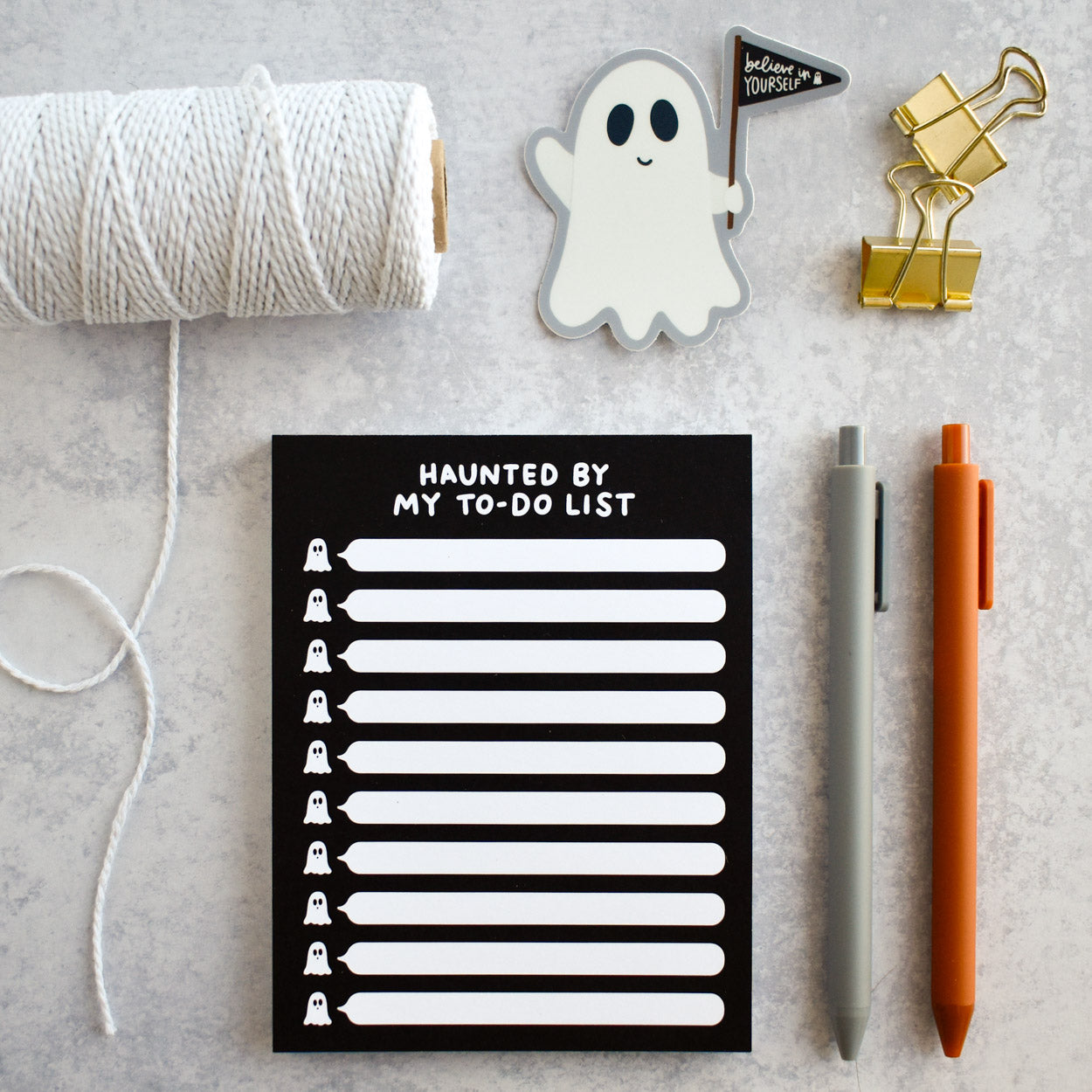 Haunted By My To-Do List Notepad