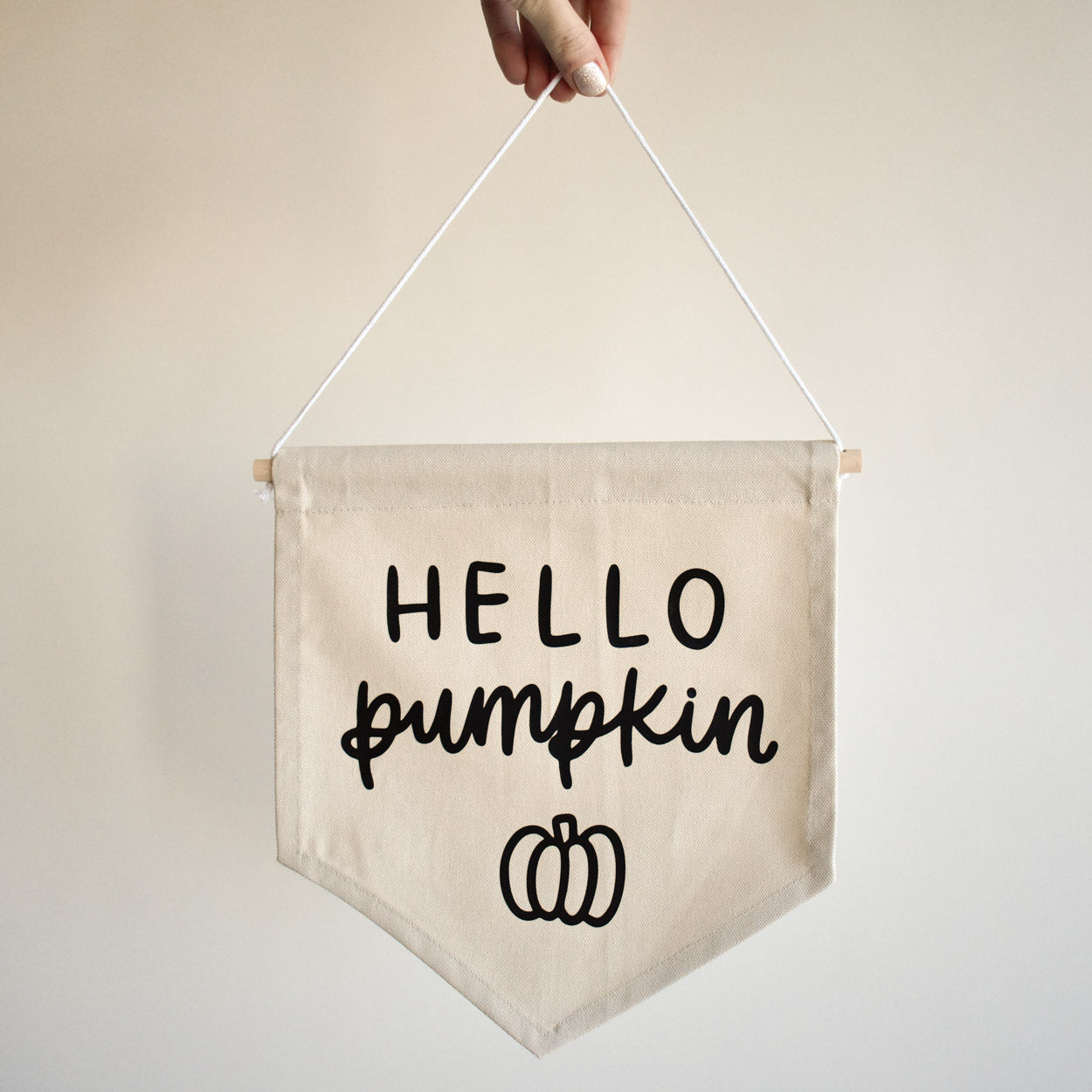 Hello Pumpkin Banner