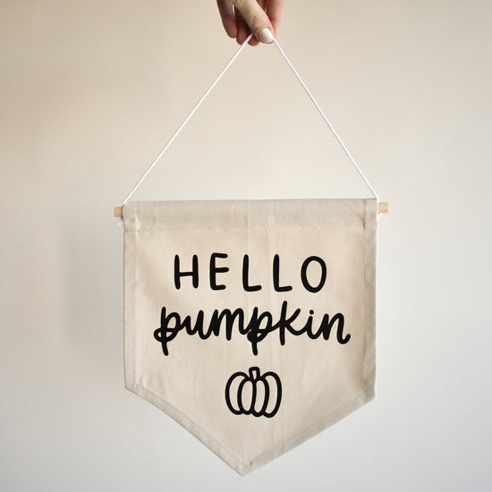 Hello Pumpkin Banner