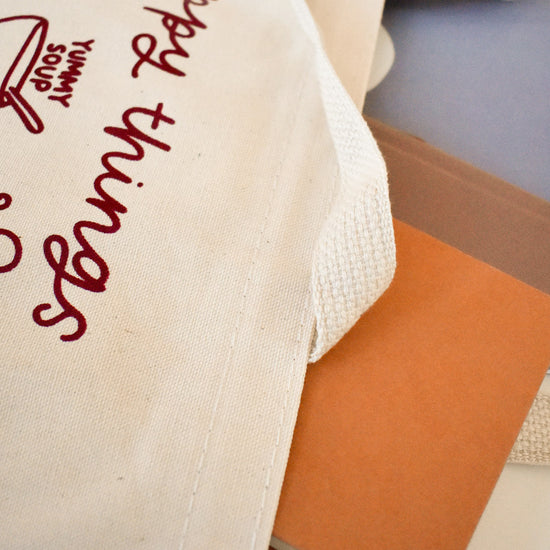 Fall Happy Things Tote Bag