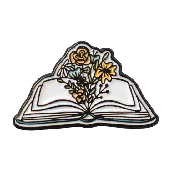 Floral Book Pin