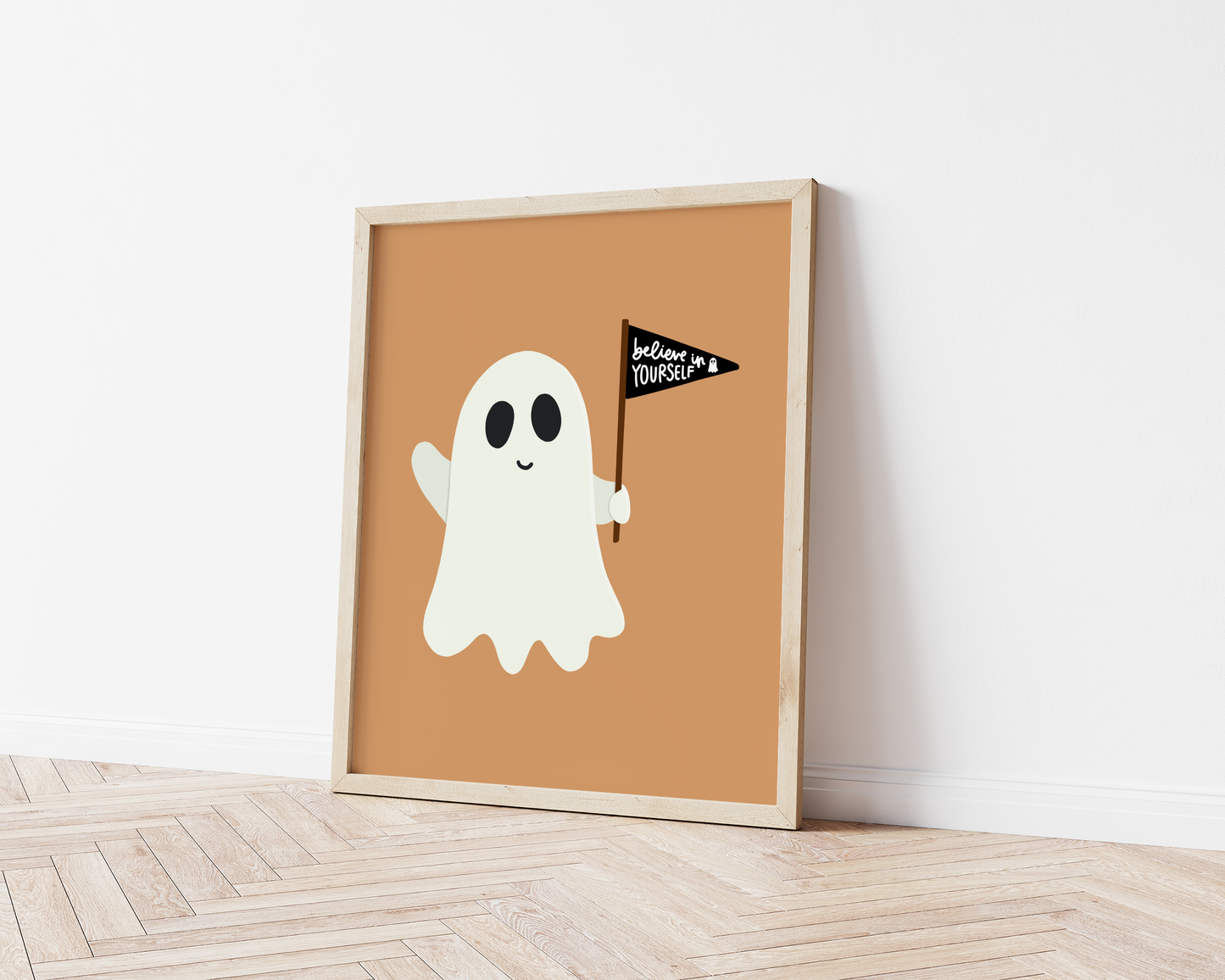 Believe In Yourself Ghost Print