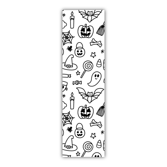 Color-It-In Halloween Bookmark