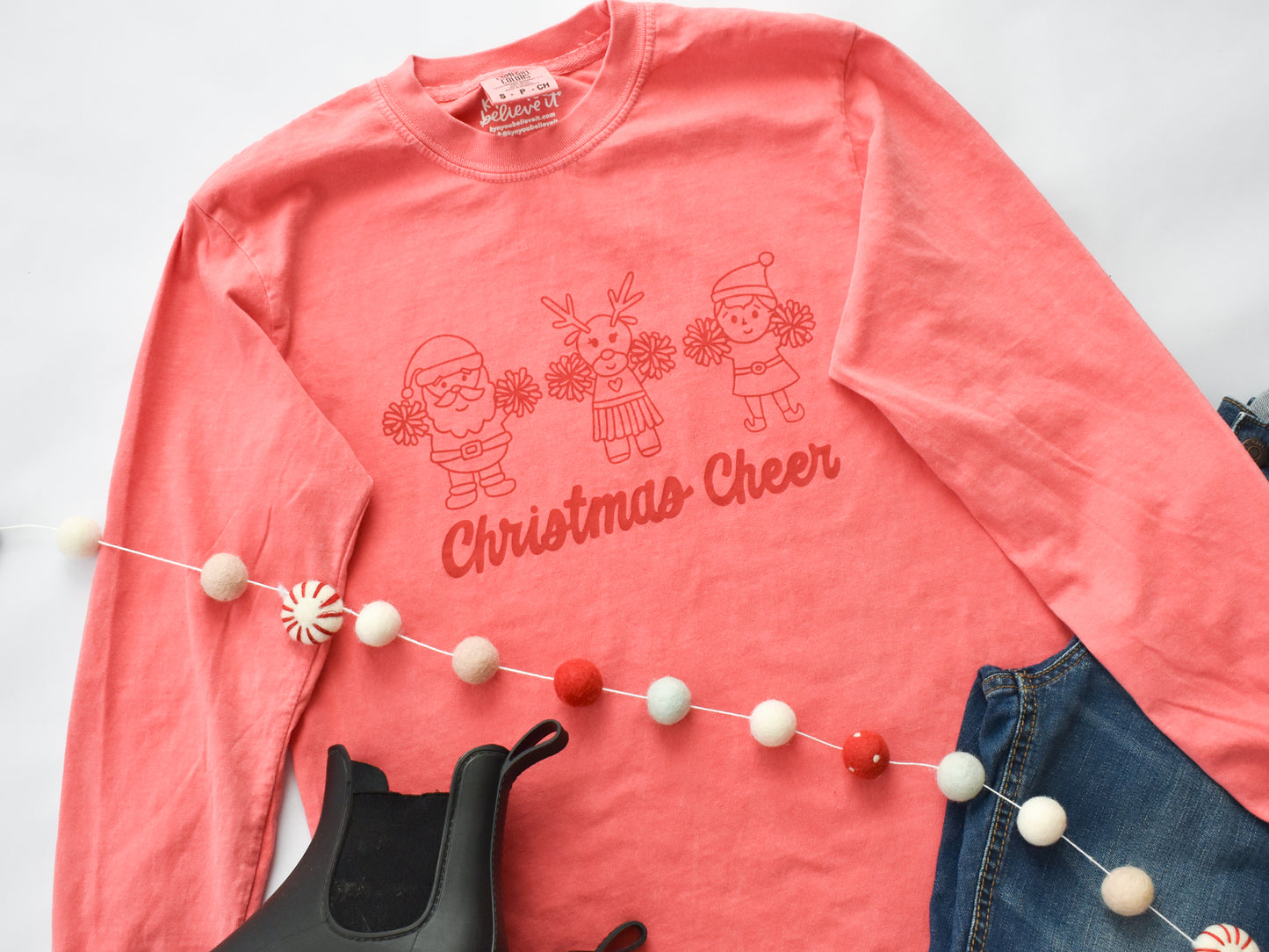Load image into Gallery viewer, Christmas Cheer Long Sleeve Shirt
