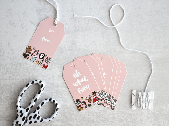 Oh What Fun Gift Tags