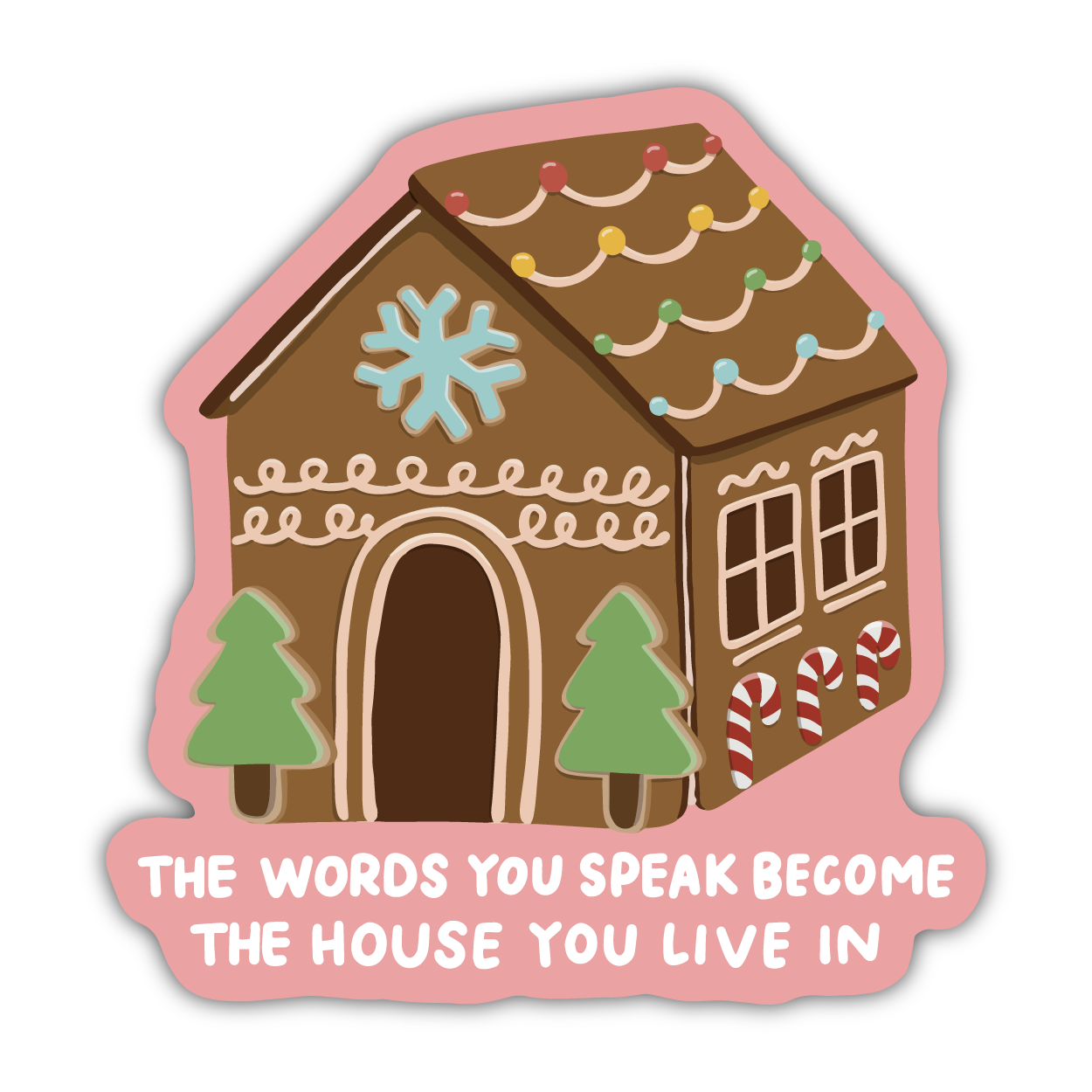 House You Live In Sticker
