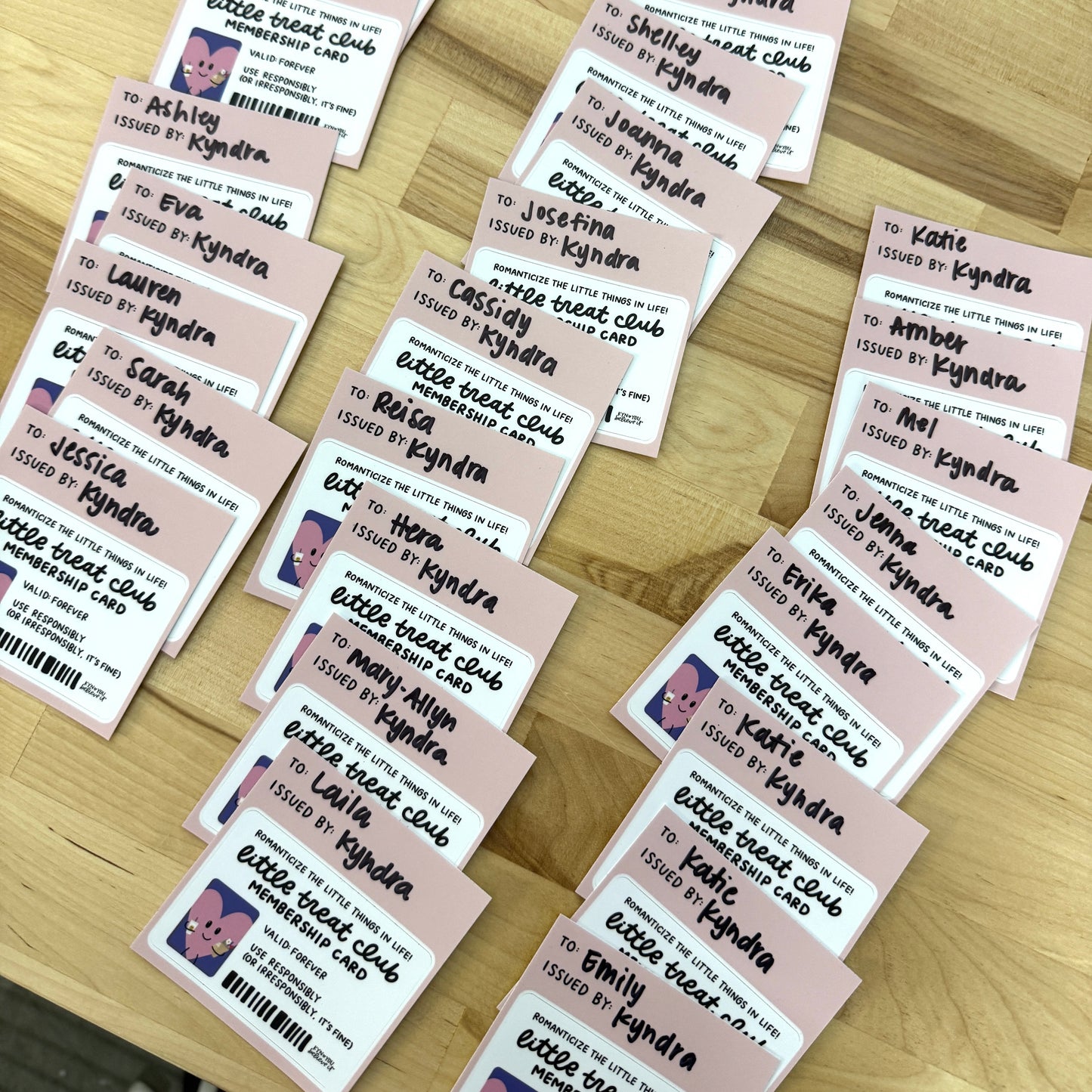 Little Treat Membership Sticker Gram