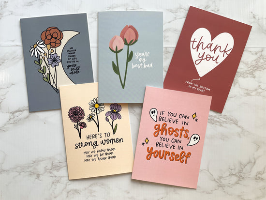 Load image into Gallery viewer, 5x7 Mystery Greeting Card Bundle
