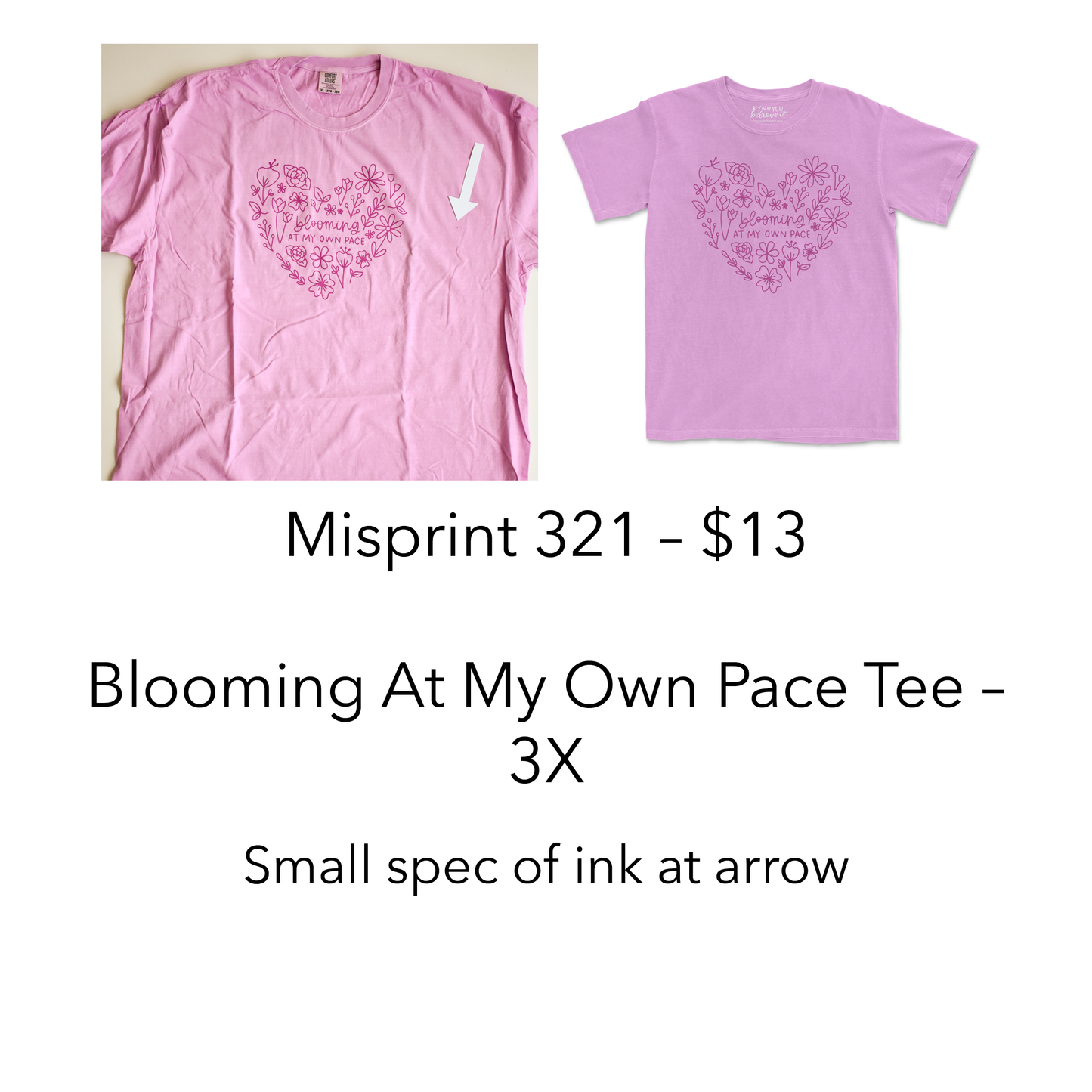 Imperfect / Misprint Apparel - 3X