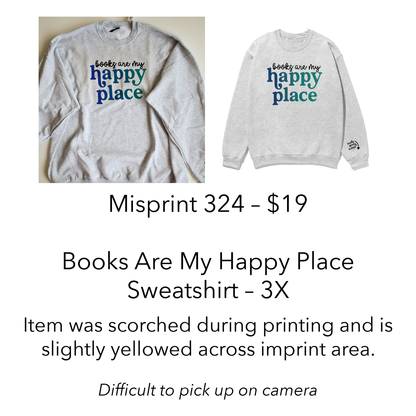 Imperfect / Misprint Apparel - 3X