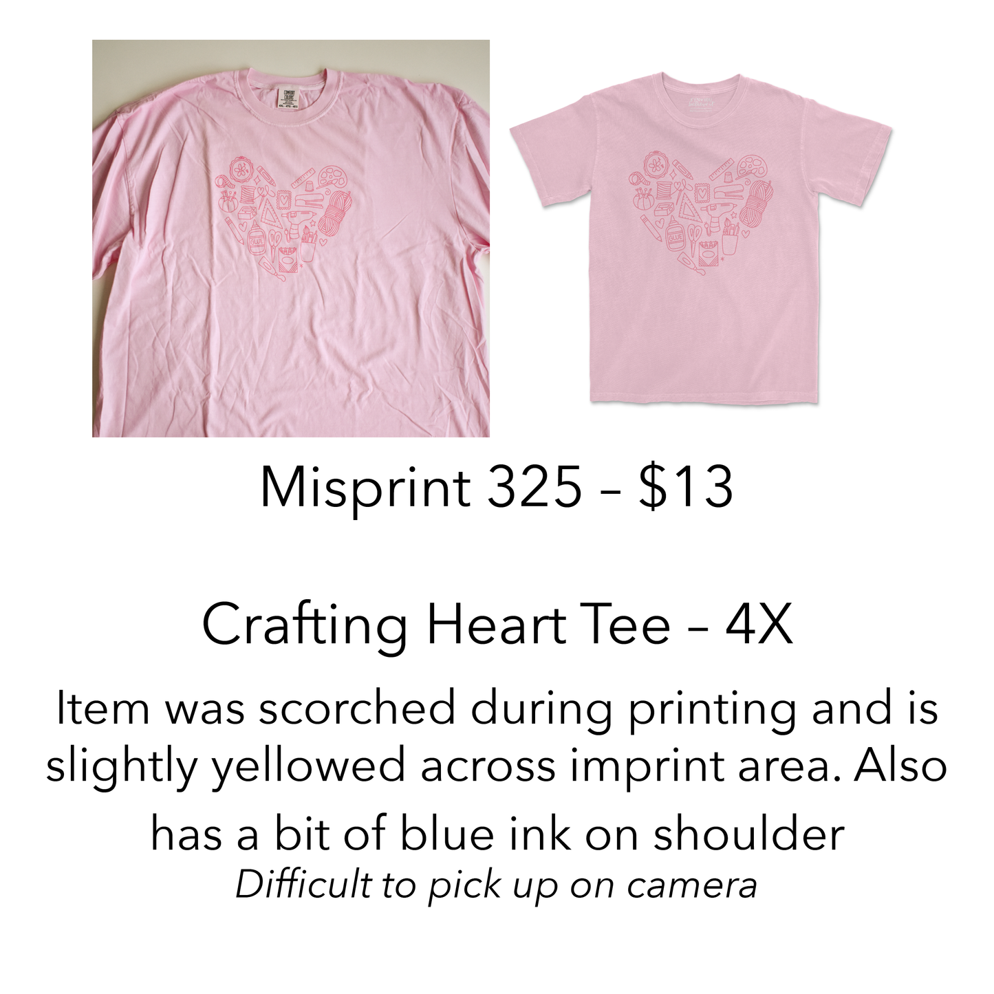 Imperfect / Misprint Apparel - 4X