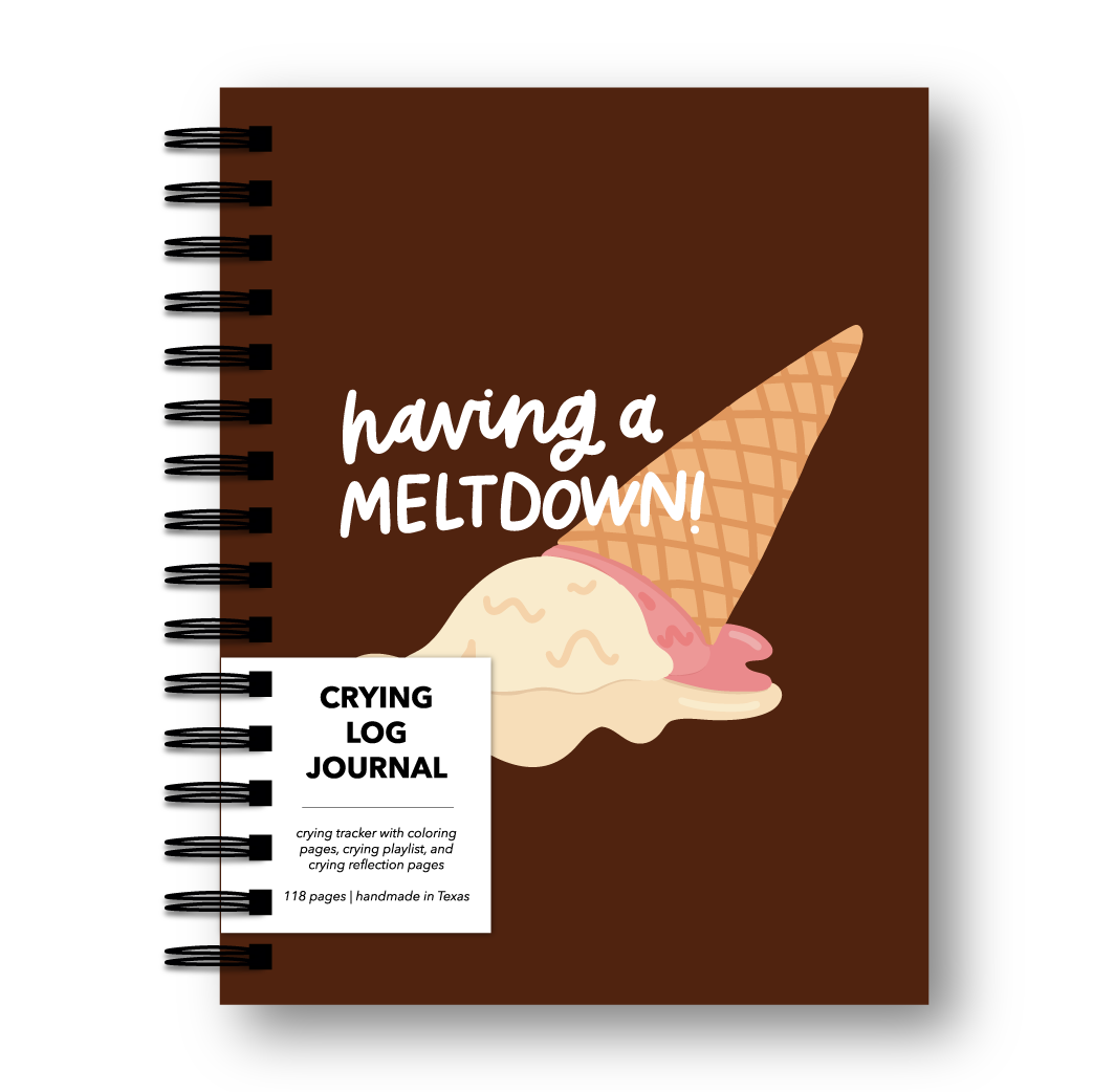 Having A Meltdown Crying Log