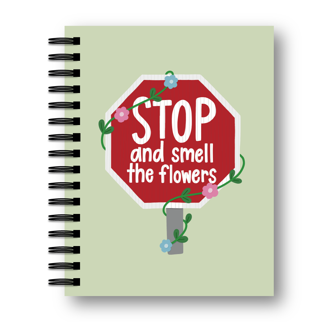Stop And Smell The Flowers Gratitude Journal