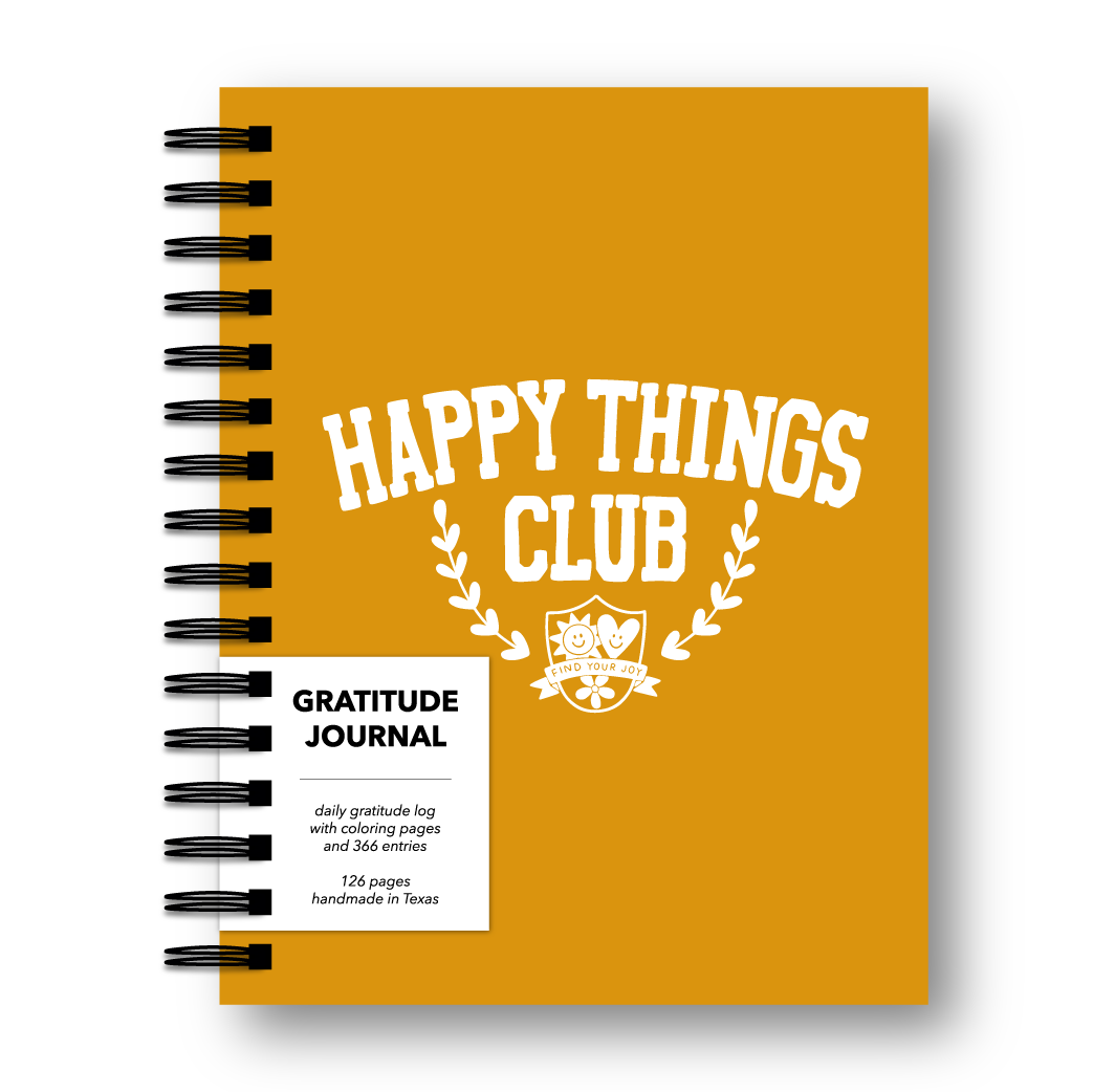 Happy Things Club Mini Gratitude Journal