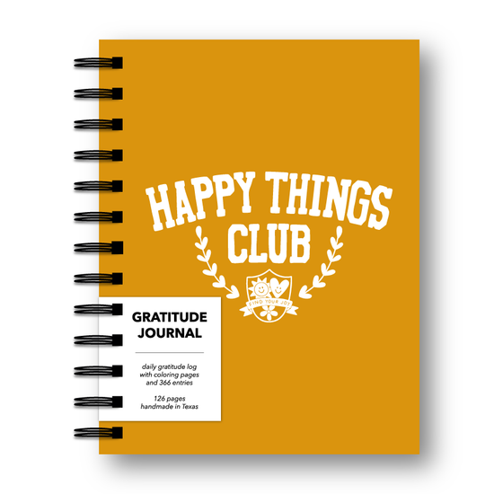 Happy Things Club Mini Gratitude Journal