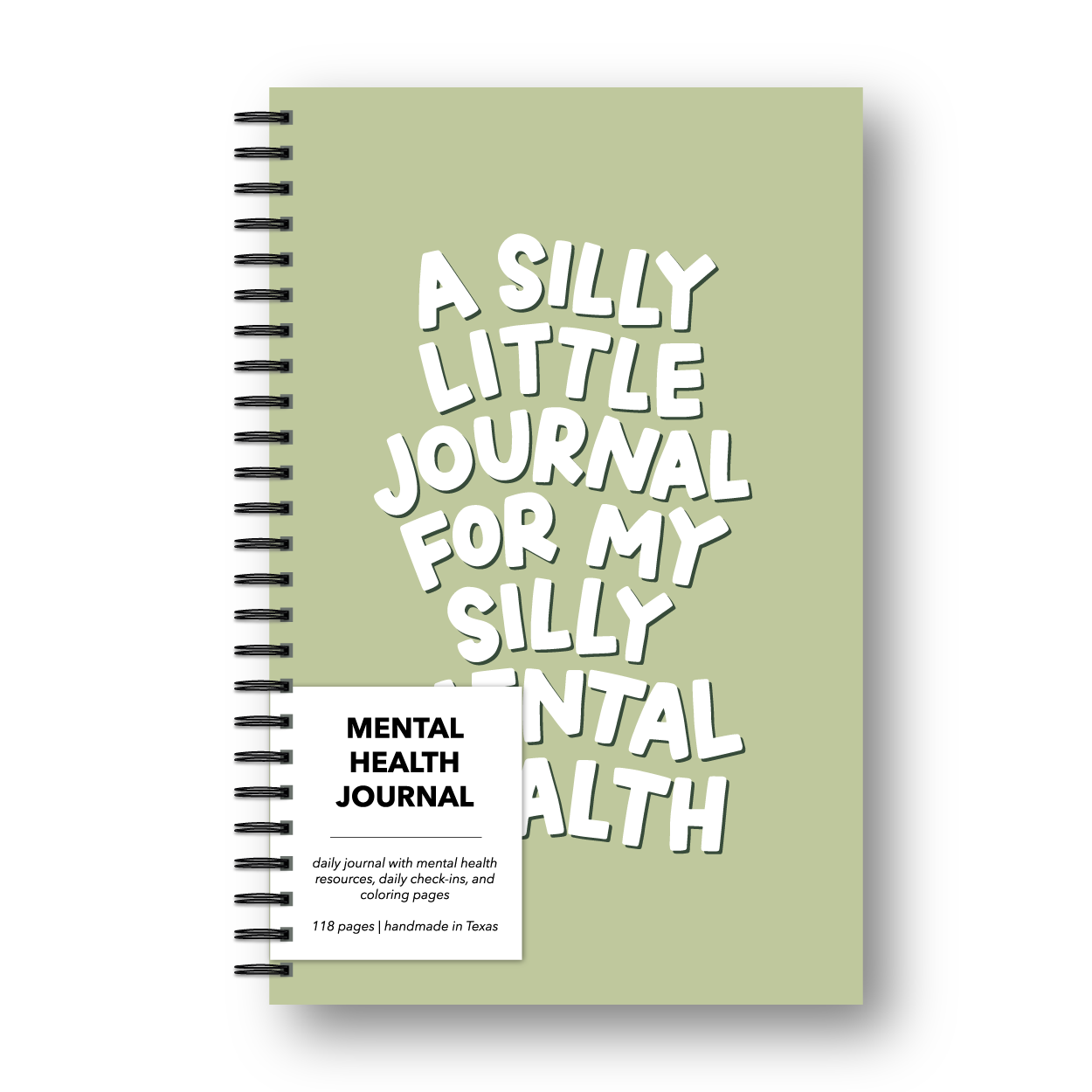 Silly Little Mental Health Journal