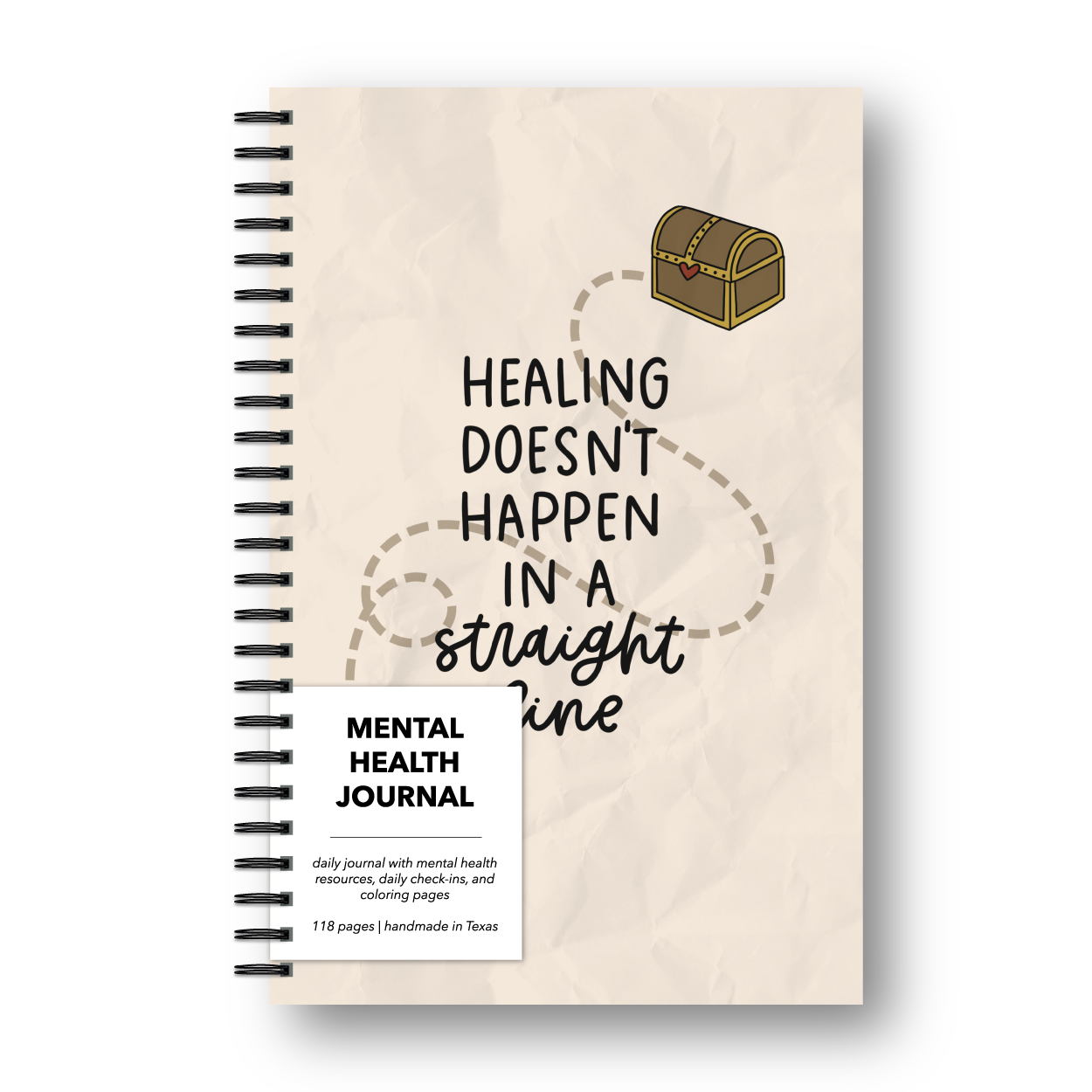 Healing / Straight Line Mental Health Journal